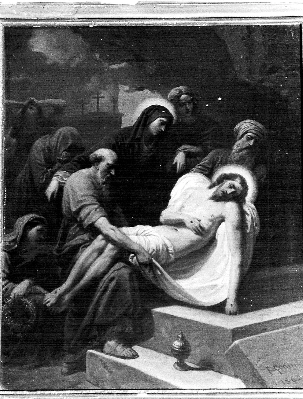 Via Crucis, Gesù deposto nel sepolcro - Vigevano, Pavia
